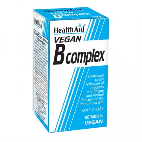 Health Aid Vegan B Complex 60tabs